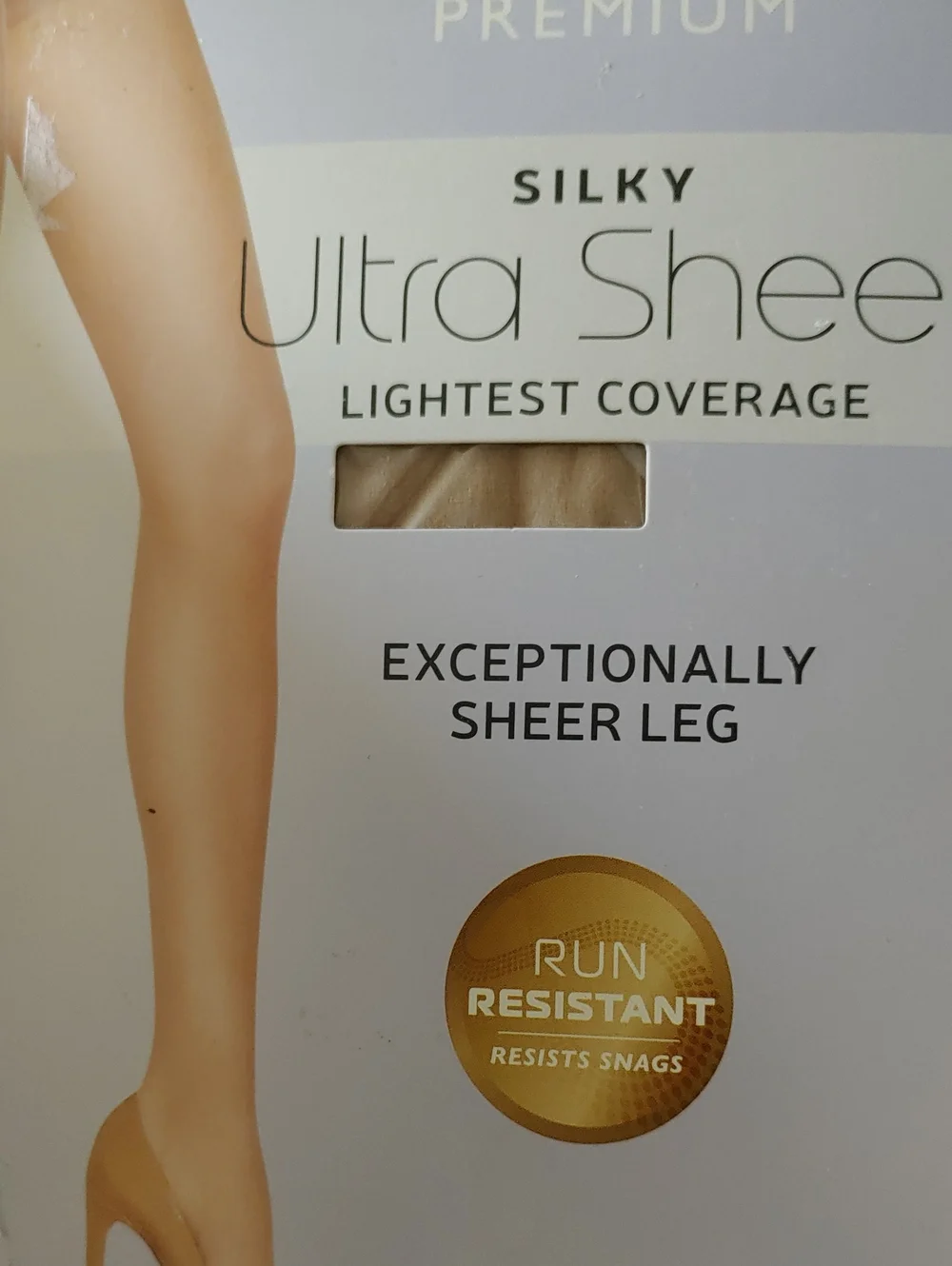 NWT Hanes Small Nude Two Pair Ultra Sheer Pantyhose